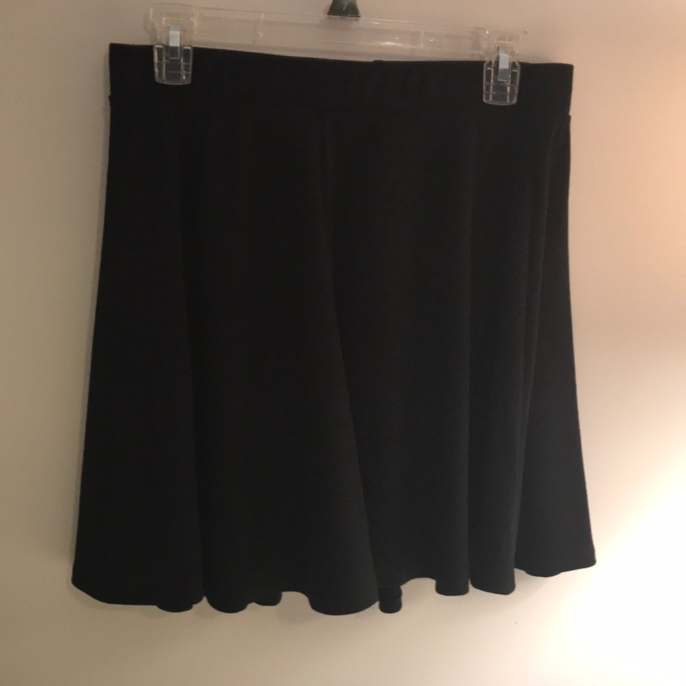 Black Skater Skirt